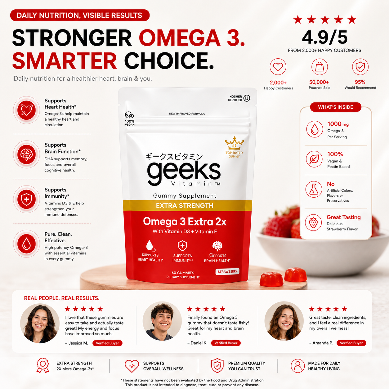 3-Pack Collagen Glow Up + FREE Biotin Growth+