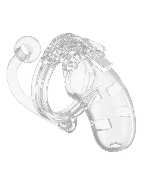 Shots Man Cage Chastity 35 Cock Cage Wplug Model 10 Shots Male Sex Toys