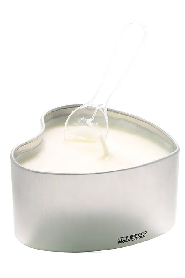 Earthly Body Female Sex Toys 3in1 Edible Heart Candle 4oz113g in Pineapple Earthly Body Female Sex Toys 3in1 Edible Heart Candle 4oz113g in Pineapple