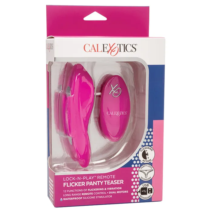 Lock N Play Remote Flicker Panty Teaser CAL EXOTICS Female Sex Toys