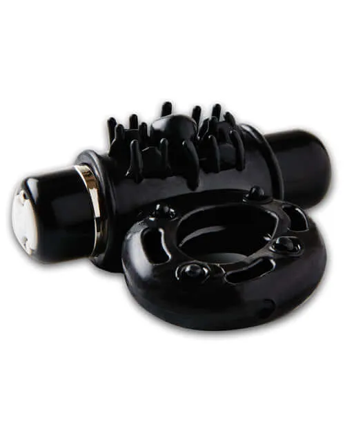 Nu Sensuelle NU Sensuelle 7function Bullet Vibrating Couples Ring Black Vibrators