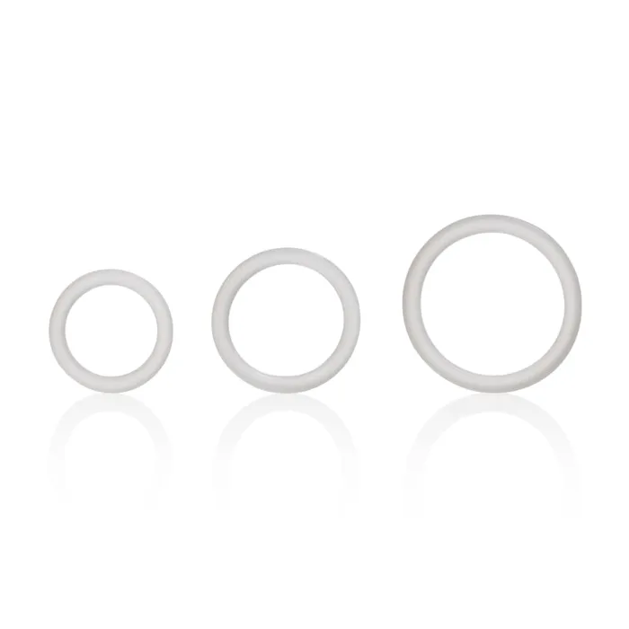 CalExotics Anal Silicone Support Rings Clear CalExotics Anal Silicone Support Rings Clear