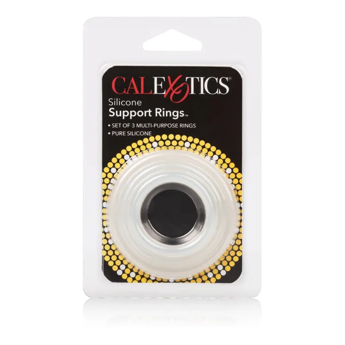 CalExotics Anal Silicone Support Rings Clear CalExotics Anal Silicone Support Rings Clear
