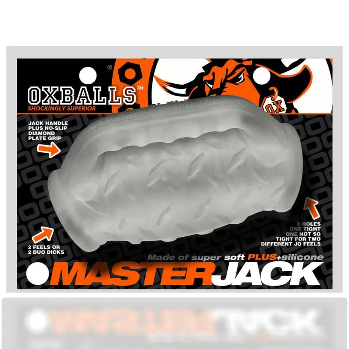Dildos Oxballs Masterjack Double Penetration Jo Clear Ice Dildos Oxballs Masterjack Double Penetration Jo Clear Ice
