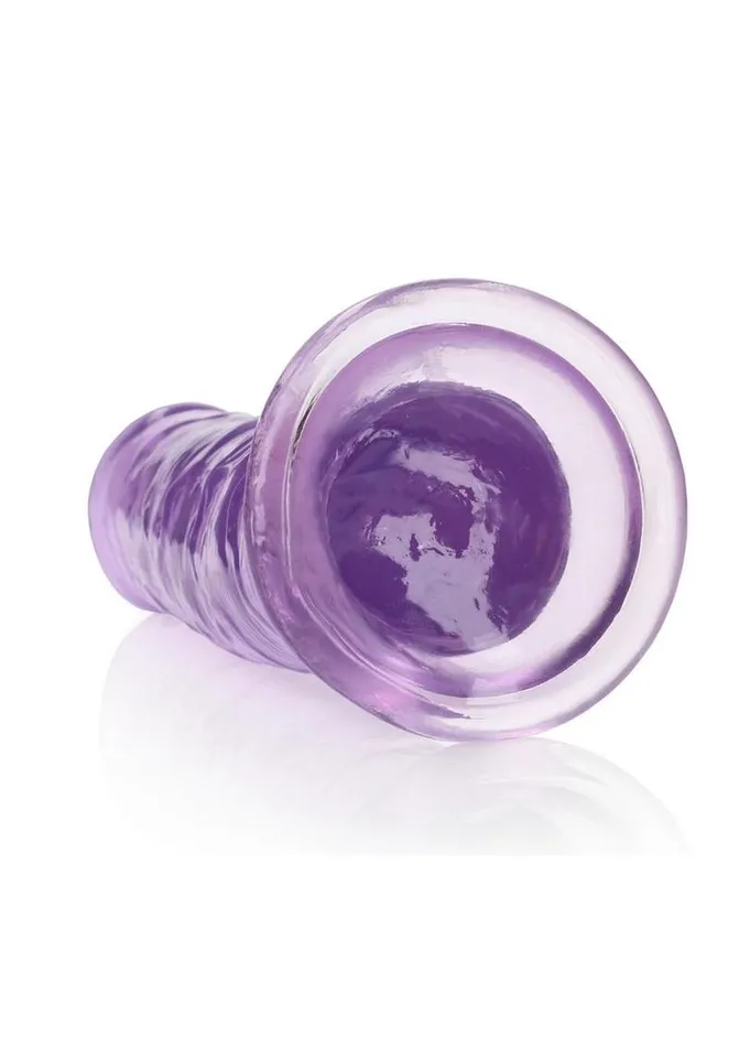 Dildos Realrock Crystal Clear Straight No Balls Dildo Real Rock