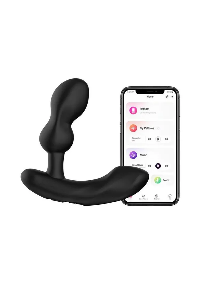 Lovense Anal Lovense Edge 2 Remote Controlled Silicone Prostate Massager