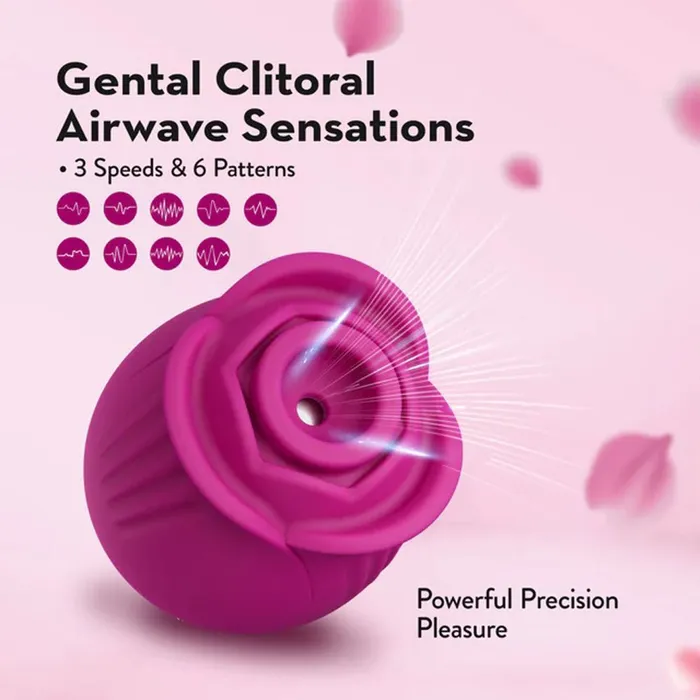 Vibrators Blush Blush Collection the Original Blush Rose Velvet