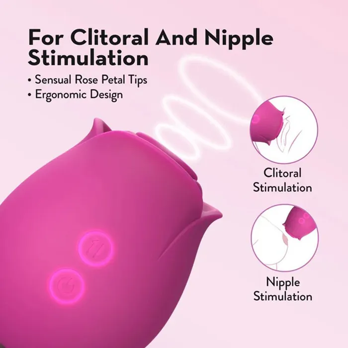 Vibrators Blush Blush Collection the Original Blush Rose Velvet