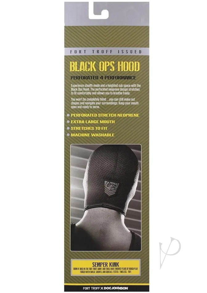 Anal Fort Troff Ft Troff Black Ops Hood Regular