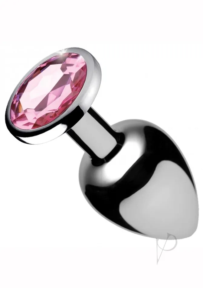 Booty Sparks Pink Gem Anal Plug Lg Booty Sparks Male Sex Toys