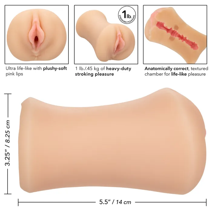 CALIFORNIA EXOTIC NOVELTIES LLC Male Sex Toys Stroke It Tight Ivory Pussy Stroker