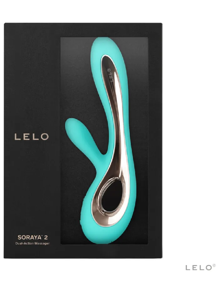 LELO Gift Pack Soraya 2 Rabbit Vibrator Cleaning Spray Lelo Female Sex Toys