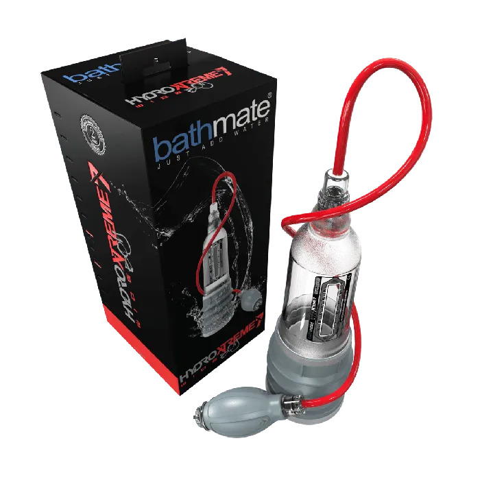 Male Sex Toys BATHMATE Bathmate Hydroxtreme7 Wide Boy Hydro Pump and Kit