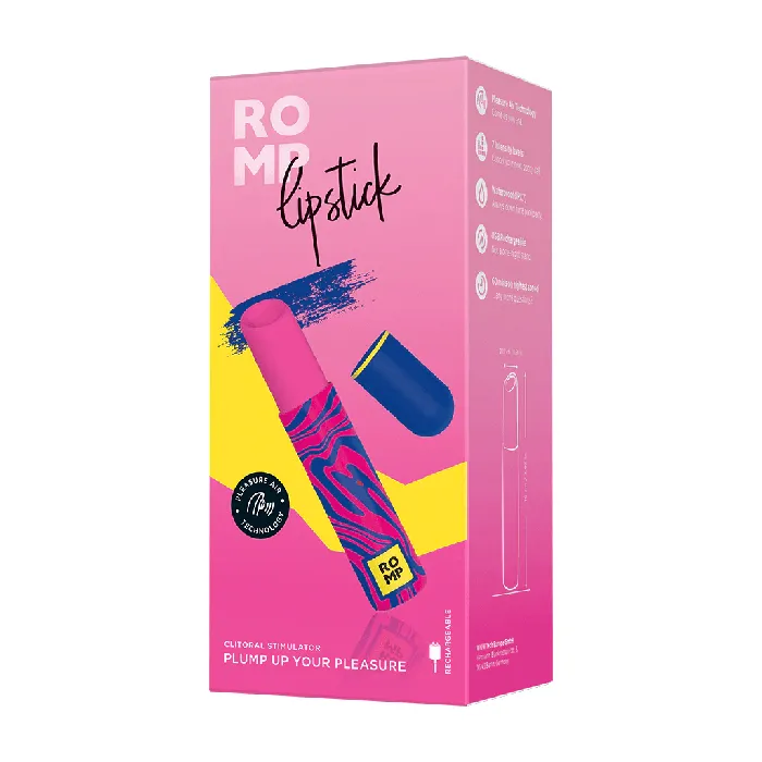 Romp Pleasure Air Lipstick Vibe ROMP Vibrators