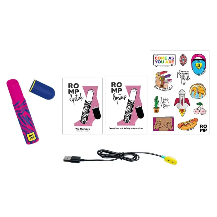 Romp Pleasure Air Lipstick Vibe ROMP Vibrators