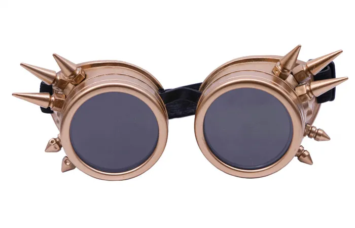 Vibrators Steampunk Spike Glasses Western Fashion