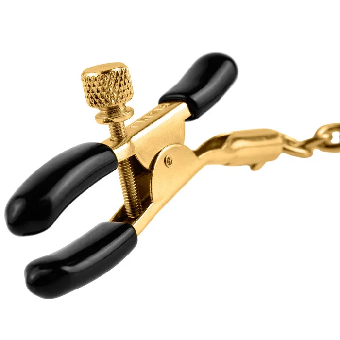 Female Sex Toys Pipedream Fetish Fantasy Gold Nipple Clamps