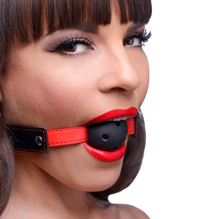 Male Sex Toys Frisky Subdue Me Breatheable Ball Gag