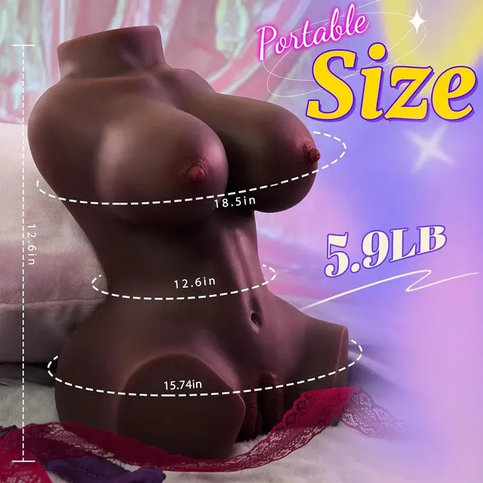 Male Sex Toys Xinghaoya Lifelike Black Mini Sex Doll