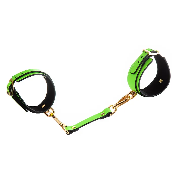 Male Sex Toys Yiwu Idea Leather Yiwu Glow In The Dark Faux Leather Wrist Cuffs