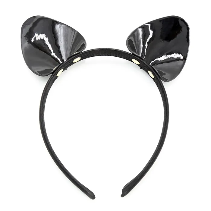 Male Sex Toys Yiwu Idea Leather Yiwu Patent Faux Leather Cat Ears Headband
