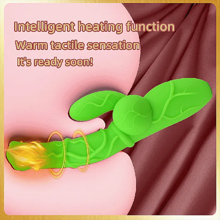 Xinghaoya Female Sex Toys Silicone Knotted Rabbit Vibrator