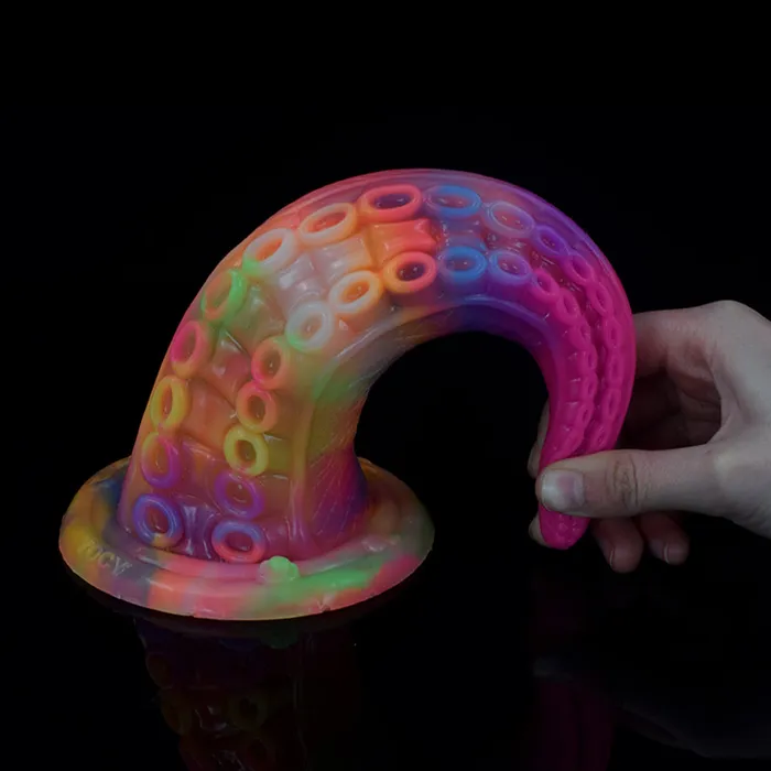 YOCY Octopus Glow In The Dark Tentacle Dildo YOCY Dildos YOCY Octopus Glow In The Dark Tentacle Dildo YOCY Dildos