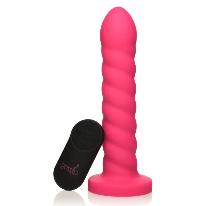 21X Soft Swirl Silicone Rechargeable Vibrator with Control Magenta Curve Toys Female Sex Toys 21X Soft Swirl Silicone Rechargeable Vibrator with Control Magenta Curve Toys Female Sex Toys