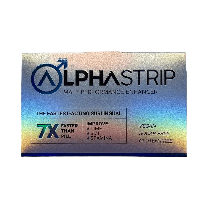 Alpha Strip 7X 36 Pc Box Worlds First Sublingual Male Enhancement Strip for FastActing Results Assorted Pill Vendors Anal