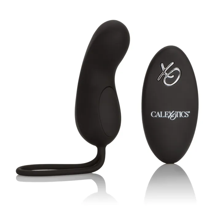 Anal Silicone Remote Rechargeable Curve Black CalExotics
