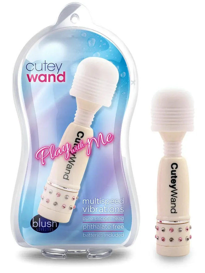 Blush Novelties Vibrators Cutey Wand White