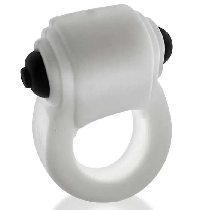 Hunkyjunk REVRING ring with vibe WHITE ICE w Black Vibe Vibrators