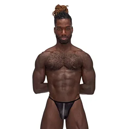 Male Power Landing Strip Micro Thong Black LXL Male Power Anal Male Power Landing Strip Micro Thong Black LXL Male Power Anal