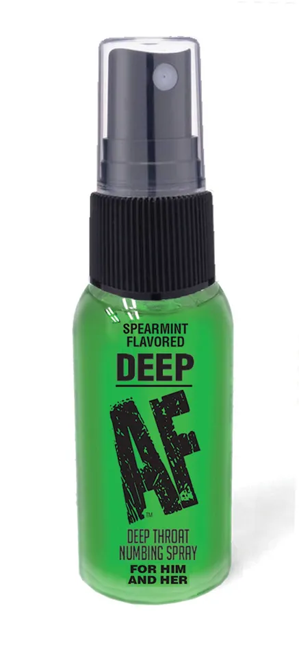 Male Sex Toys Deep Af Spearmint Flavored Deep Throat Spray 1 Oz Little Genie Male Sex Toys Deep Af Spearmint Flavored Deep Throat Spray 1 Oz Little Genie