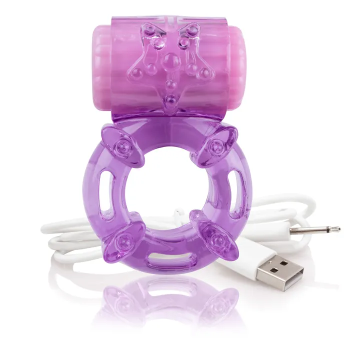 Screaming O Vibrators Charged Big O Purple Each