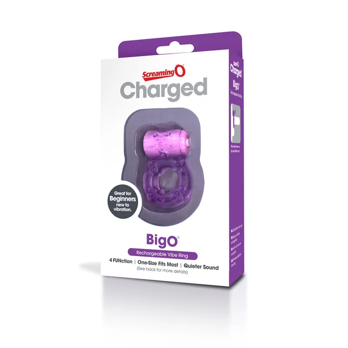 Screaming O Vibrators Charged Big O Purple Each Screaming O Vibrators Charged Big O Purple Each
