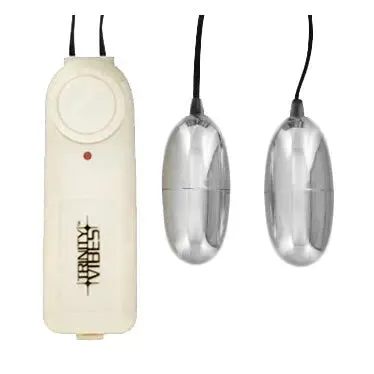 Twin Vibrating Bullets XR Brands Female Sex Toys
