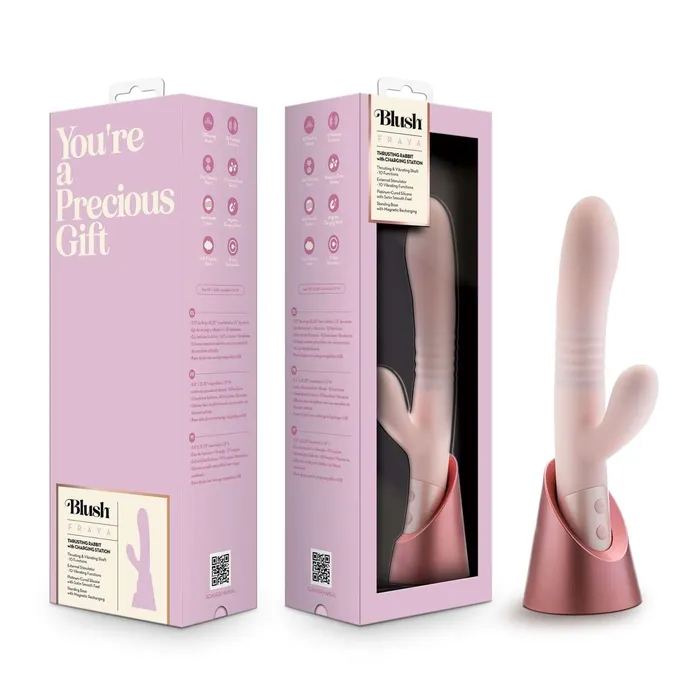 Vibrators Blush Blush Fraya Rabbit Massager Pink