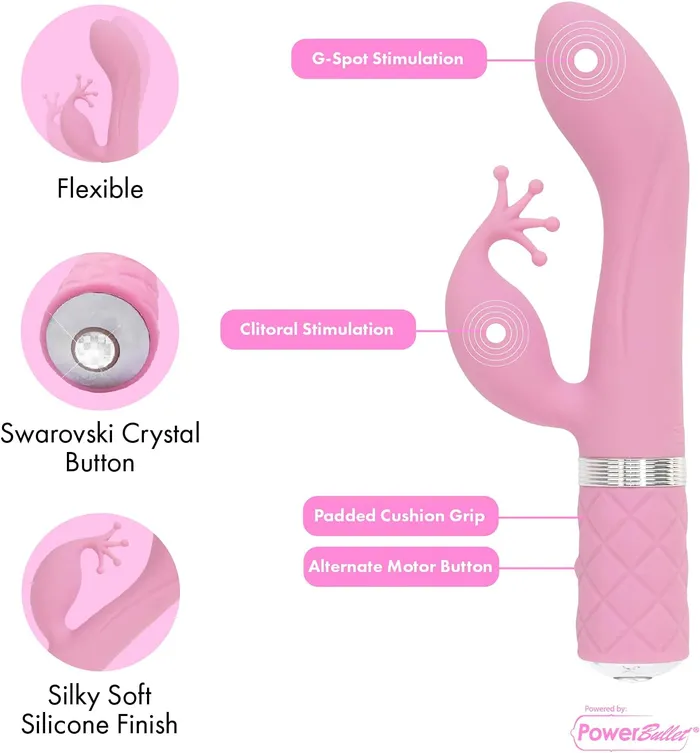 Vibrators Pillow Talk Pillow Talk Vibrator Sex Toy Kinky Pink Rabbit Sex Toy