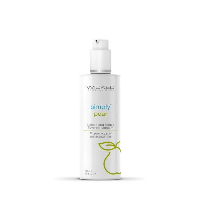 Wicked Sensual Care Vibrators Simply Aqua 40 Oz Pear