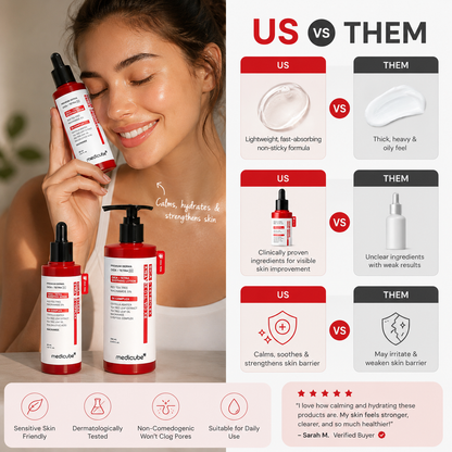 medicube™ Rice Peel Shot Duo | Face & Body Exfoliating Serum