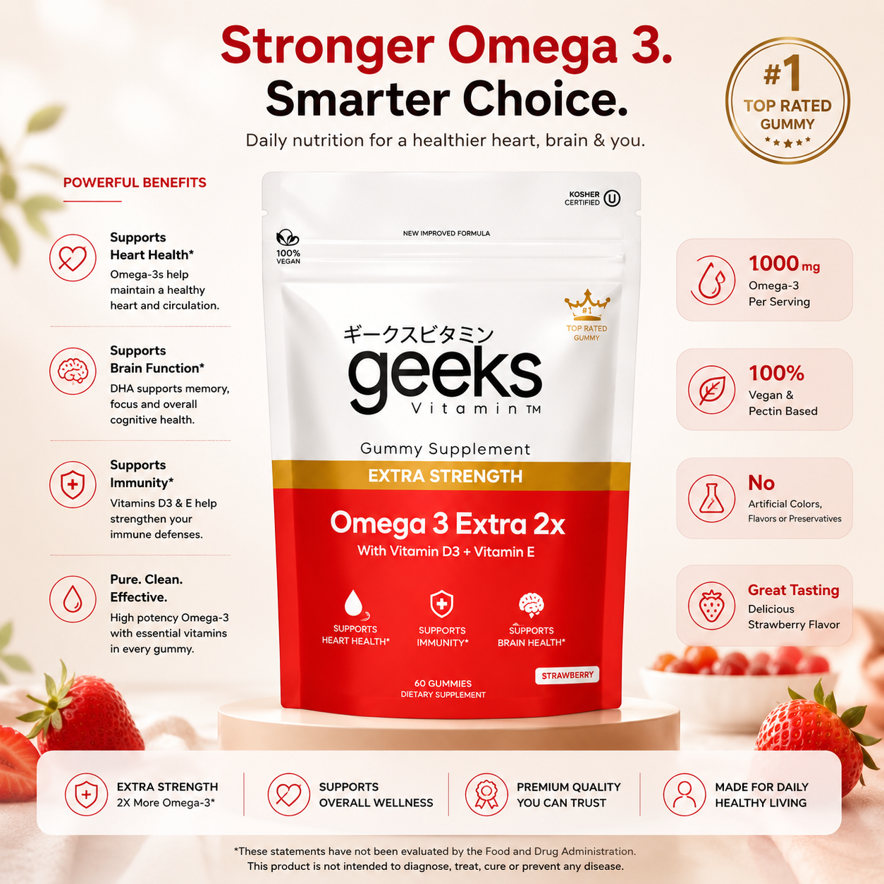 3-Pack Collagen Glow Up + FREE Biotin Growth+